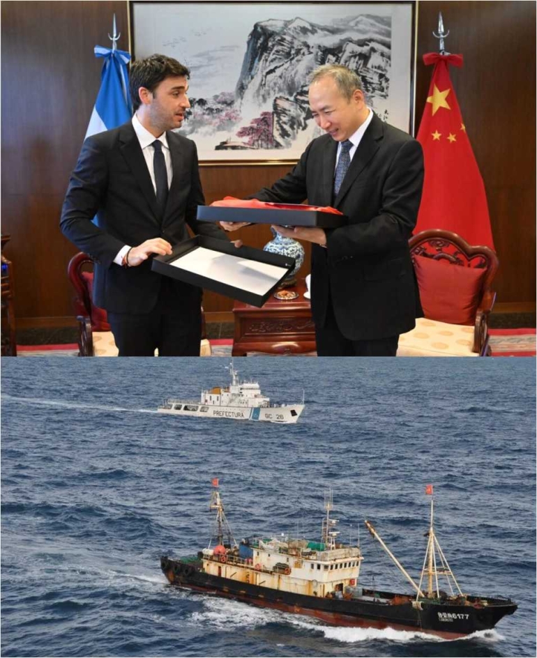 Pesqueros Chinos: Ahora Chubut como Santa Cruz negocia un acuerdo para abastecer a la flota depredadora