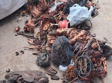 SECUESTRARON CERCA DE 50 KILOS DE COBRE Y CLAUSURARON UNA CHATARRERÍA EN VILLA GOBERNADOR GÁLVEZ