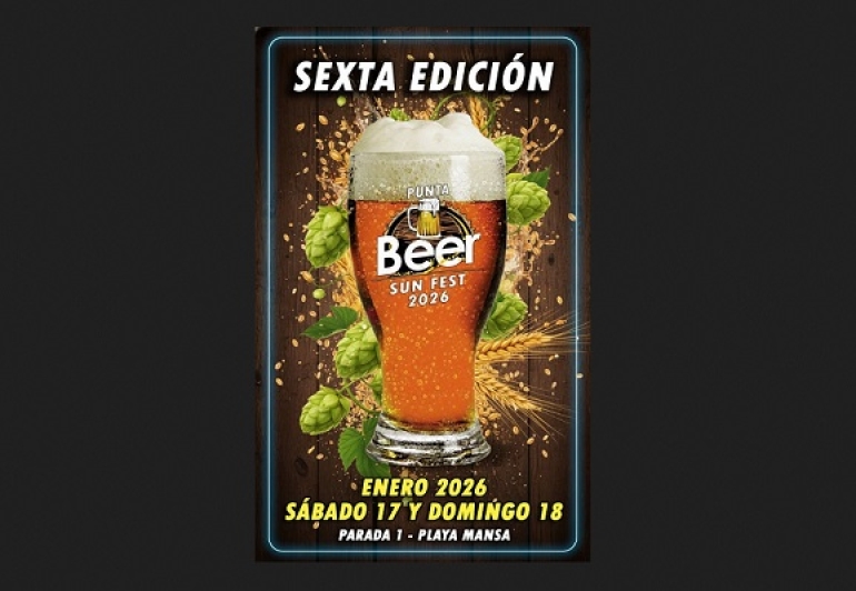 Se viene la Beer Sun Fest en Playa Brava de Punta del Este
