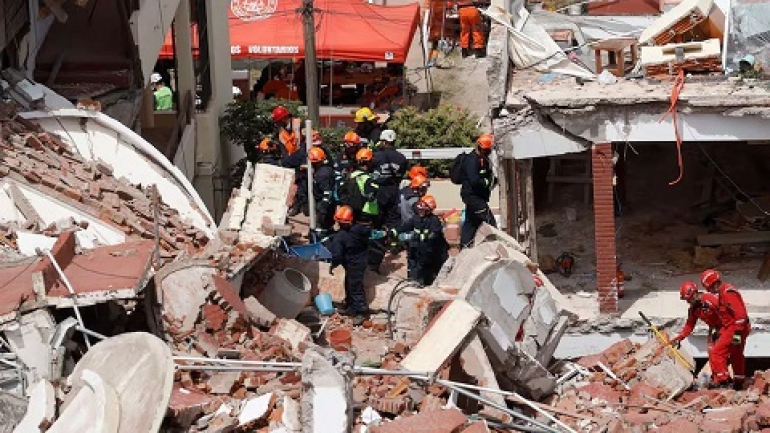 Derrumbe en Villa Gesell: Encontraron el cuerpo de la ex dueña del hotel entre los escombros