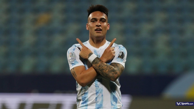 Lautaro Martínez sería titular en Asunción