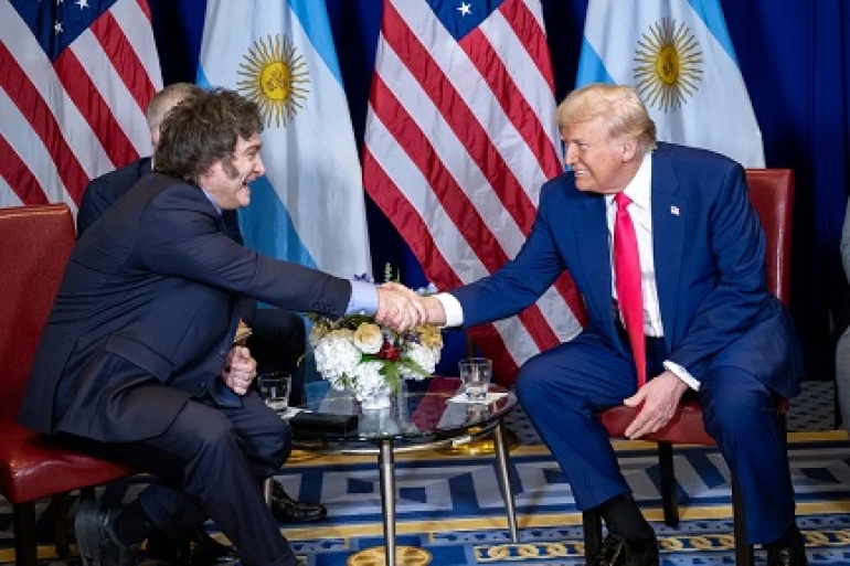 Donald Trump respaldó a Javier Milei: "Estoy orgulloso de vos"