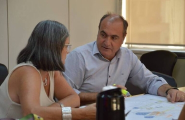 Trabajan en mejoras para el tránsito en rutas de Alvear