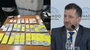 Detuvieron al senador Edgardo Kueider en Paraguay y le incautaron u$s 200.000