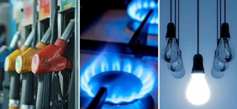 Gas, luz y naftas con aumentos mínimos desde enero