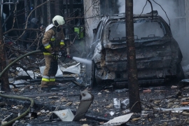 El Gobierno condenó el ataque ruso que dañó la embajada argentina en Ucrania