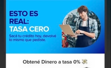 Mercado Pago ofrecerá préstamos a tasa 0%