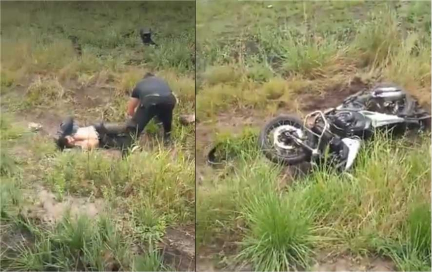 Marcos "El Chino" Maidana chocó y debió ser trasladado de urgencia: quedó internado